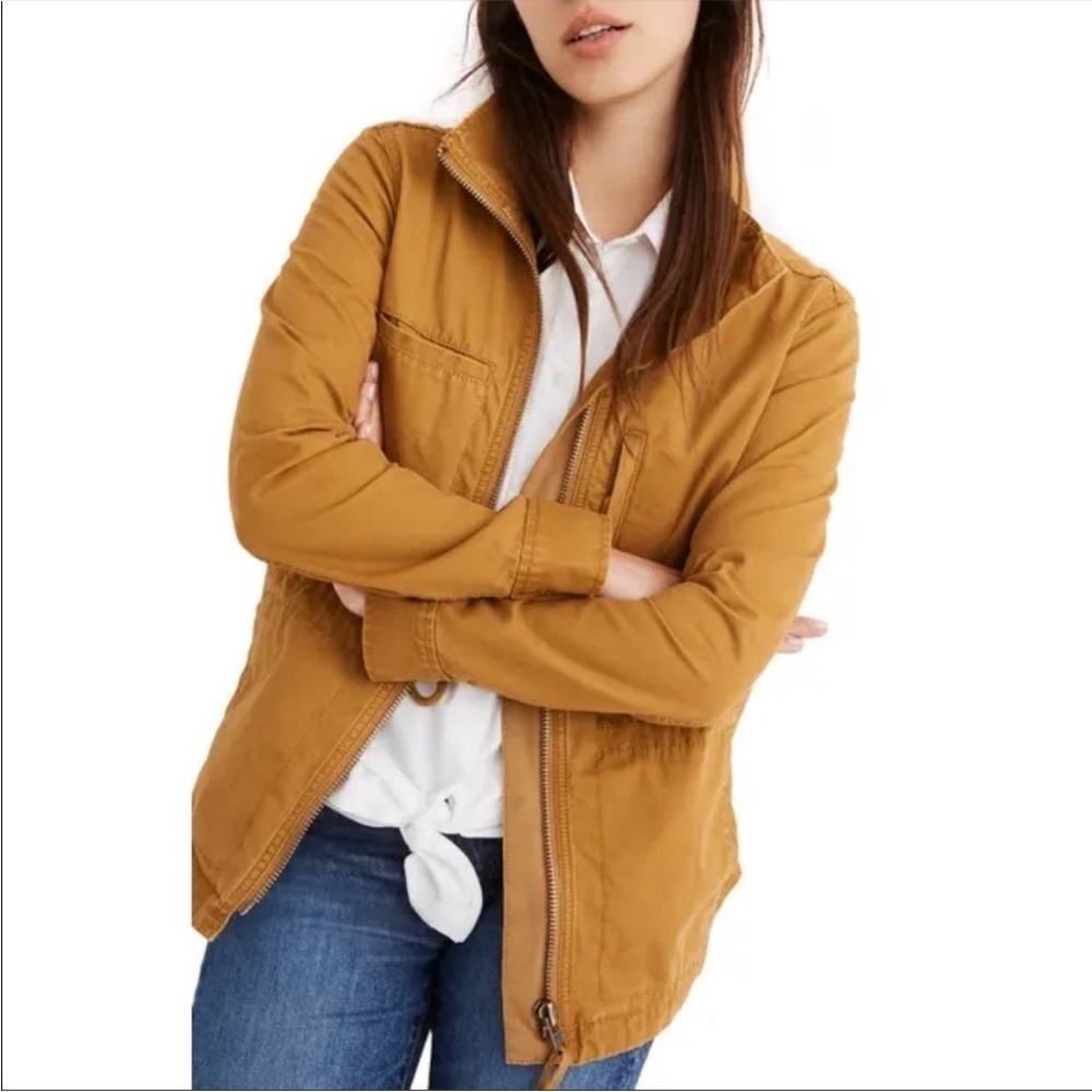 MADEWELL Fleet Cargo Utility Jacket Size‎ XS C3394 Egyptian Gold